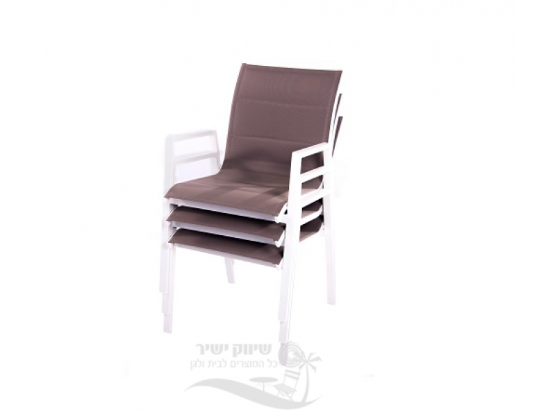 כסא אביב לבן X4