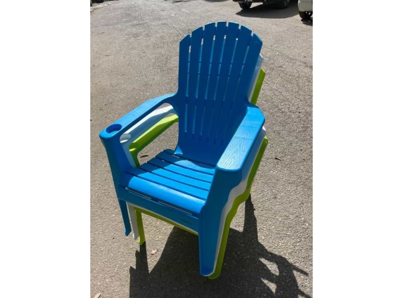 כסא ים פלסטיק צבעוני2 