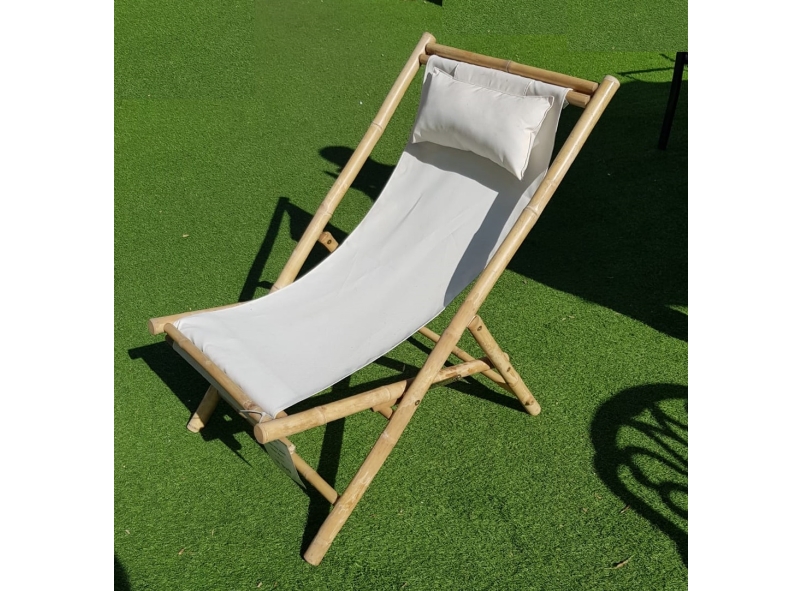 כסא ים מבמבוק מתקפל שנטי