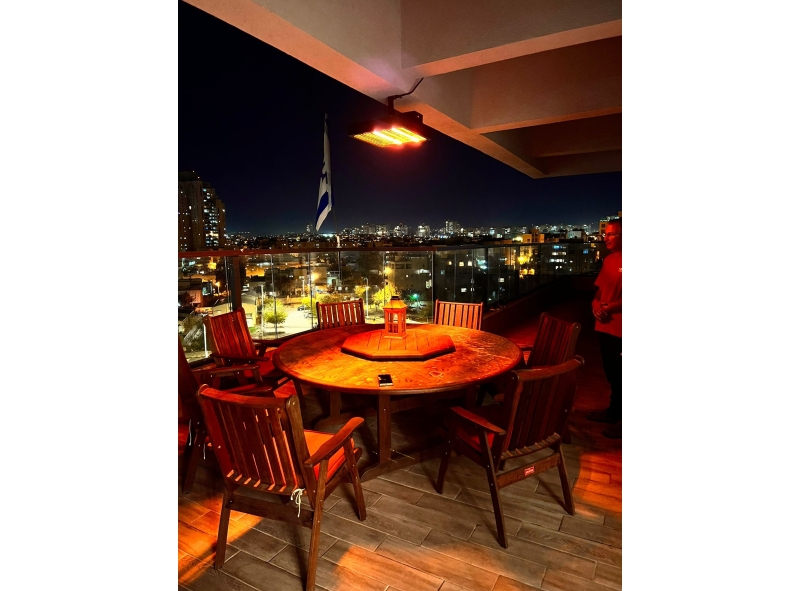 תנור_תקרה_אינפרא_אדום_Volcano_top_premium_3000W_3