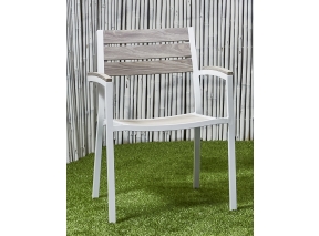 כסא ניירובי לבן