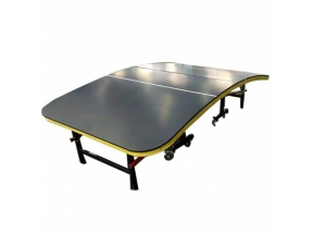 שולחן טניס רגל מעוקל מתקפל TENNIS GOLL 1