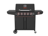 גריל גז 5 מבערים דגם Carbon קארבון + כירת צד אמגזית