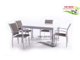 סט שולחן וכסאות דגם בילבאו