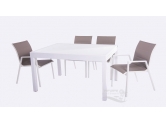 סט שולחן וכסאות דגם אספניול