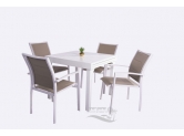 סט שולחן וכסאות דגם סלוניקי